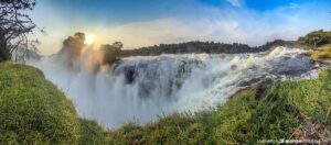 Murchison Falls in Uganda.